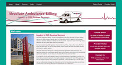 Desktop Screenshot of absoluteambulance.com